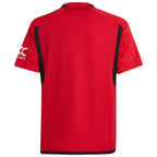 Manchester United adidas Youth 2023/24 Home Replica Jersey - Red