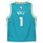 LaMelo Ball Charlotte Hornets Jordan Brand Preschool 2023/24 Swingman Replica Jersey - City Edition - Teal