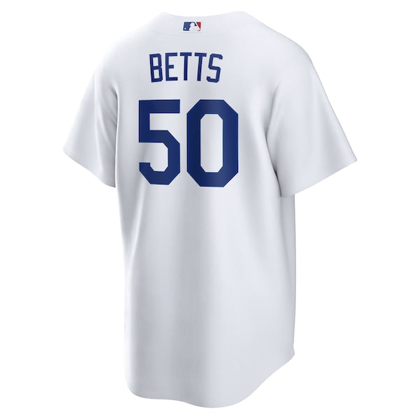 Mookie Betts Los Angeles Dodgers Nike Home Replica Player Name Jersey - White/Royal