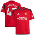 Shola Shoretire Manchester United adidas Youth Replica Player Jersey – Red