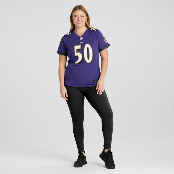 Adisa Isaac Baltimore Ravens Nike Women's  Game Jersey -  Purple
