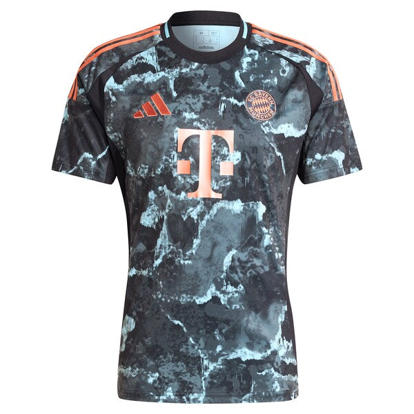 Harry Kane Bayern Munich adidas 2024/25 Away Replica Player Jersey - Black