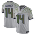 Sam Darnold Seattle Seahawks Nike 2025 RIVALRIES Vapor Limited Jersey - Gray