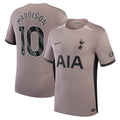 James Maddison Tottenham Hotspur Nike Youth 2023/24 Third Stadium Replica Player Jersey – Tan