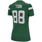 Al Toon New York Jets Nike Women's Game Retired Player Jersey - Gotham Green/White