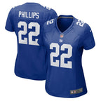 Dru Phillips New York Giants Nike Women's  Game Jersey -  Royal