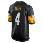 Kyle Allen Pittsburgh Steelers Nike  Game Jersey -  Black