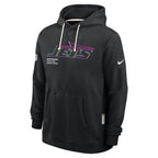 New York Jets Nike 2025 NFL Crucial Catch Sideline Standard Issue Dri-FIT Hoodie - Black