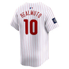 J.T. Realmuto Philadelphia Phillies Nike 2024 MLB World Tour London Series Home Limited Player Jersey - White