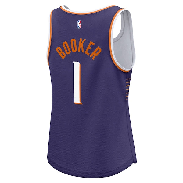 Devin Booker Phoenix Suns  Women's Fast Break Player Jersey - Icon Edition - Purple