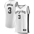 Keldon Johnson San Antonio Spurs  Youth Fast Break Association Jersey - White