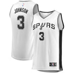 Keldon Johnson San Antonio Spurs  Youth Fast Break Association Jersey - White