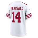 Ricky Pearsall San Francisco 49ers Nike White Game Jersey -  White