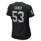 Amari Gainer Las Vegas Raiders Nike Women's  Game Jersey -  Black