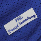 Darryl Strawberry New York Mets Cooperstown Mesh Batting Practice Jersey - Royal/Green