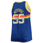 Dikembe Mutombo Denver Nuggets Big & Tall 1991/92 NBA 75th Anniversary Diamond Swingman Jersey - Blue