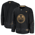Edmonton Oilers  2024 Military Appreciation Practice Jersey - Black