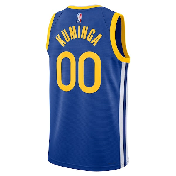 Jonathan Kuminga Golden State Warriors Nike Unisex Swingman Badge Player Jersey - Icon Edition - Royal