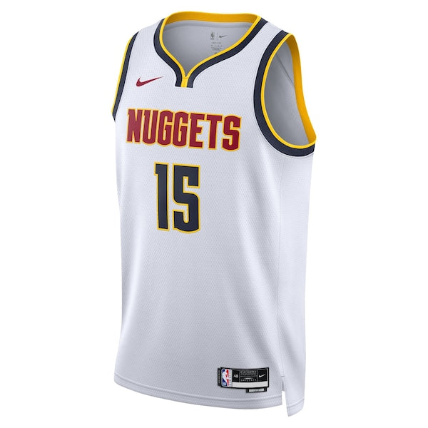 Nikola Jokic Denver Nuggets Nike Unisex Swingman Jersey - Association Edition - White/Navy