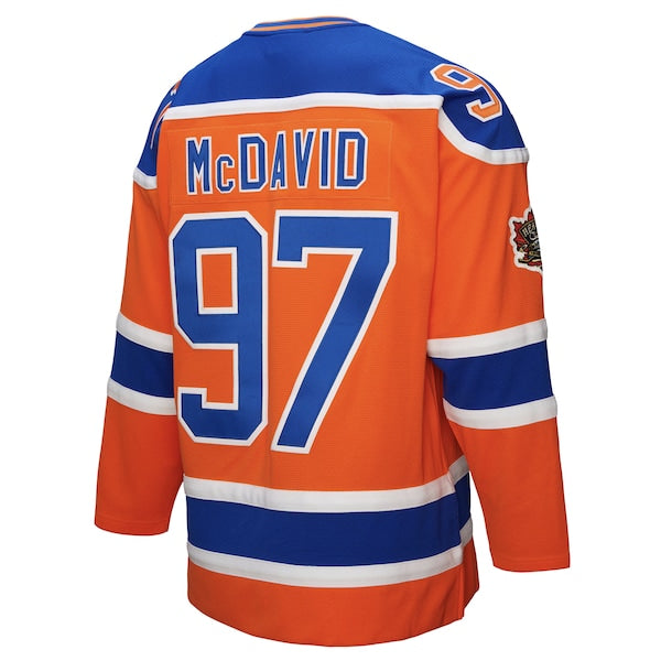 Connor McDavid Edmonton Oilers  Power Play Jersey - Orange