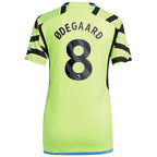 Martin Odegaard Arsenal adidas Women's 2023/24 Away Replica Player Jersey - Yellow/Green/Red