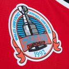 Chris Chelios Chicago Blackhawks Alternate Captain Patch 1991/92 Blue Line Player Jersey - Red