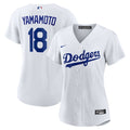 Yoshinobu Yamamoto Los Angeles Dodgers Nike Women's Home Replica Player Jersey - White