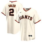 Jorge Soler San Francisco Giants Nike Home Replica Player Jersey - Cream
