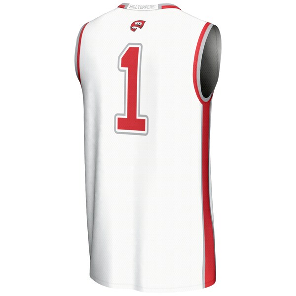 #1  Western Kentucky Hilltoppers GameDay Greats  Lightweight Basketball Jersey - White/Red/Black