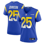 Quindell Johnson Los Angeles Rams Nike Women's Team Game Jersey -  Royal