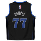 Luka Dončić Dallas Mavericks Nike Preschool Swingman Replica Jersey - City Edition - Black
