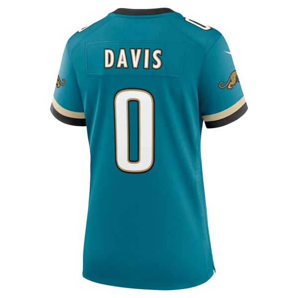 Gabe Davis Jacksonville Jaguars Nike Women's Prowler Throwback Game Jersey - Teal
