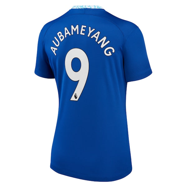 Pierre-Emerick Aubameyang Chelsea Nike Women's 2022/23 Home Breathe Stadium Replica Player Jersey - Blue