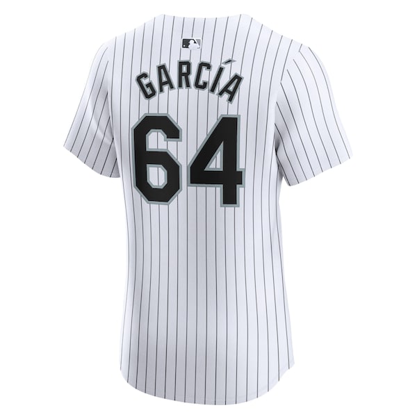 Deivi Garcia Chicago White Sox Nike Home Elite Player Jersey - White