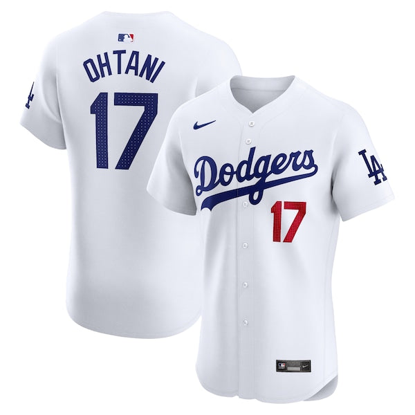 Shohei Ohtani Los Angeles Dodgers Nike Home Vapor Premier Elite Player Jersey - White