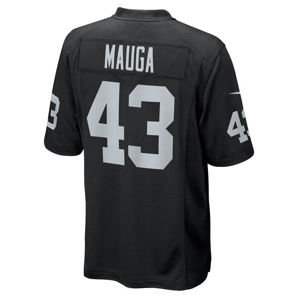 Kanai Mauga Las Vegas Raiders Nike Team Game Jersey -  Black