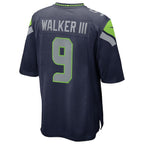 Kenneth Walker III Seattle Seahawks Nike 50th Season Game Jersey - College Navy/Royal/White