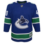 Elias Pettersson Vancouver Canucks Youth 2019/20 Home Premier Player Jersey - Royal