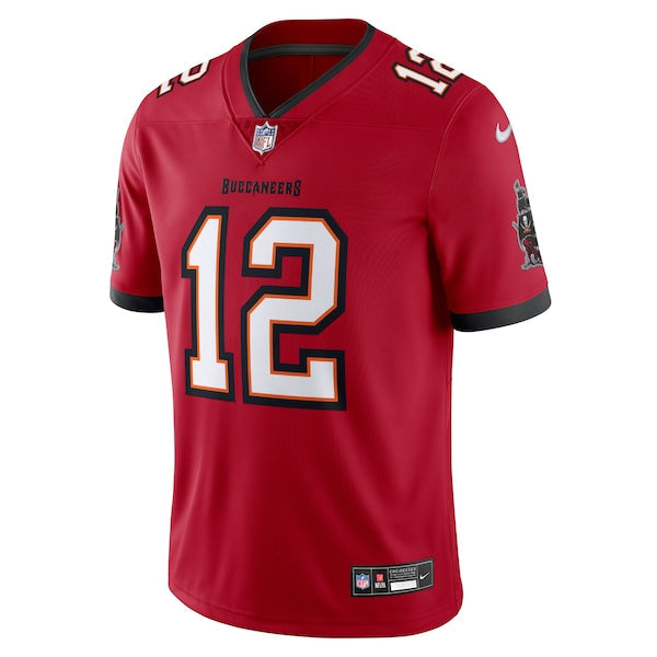 Tom Brady Tampa Bay Buccaneers Nike  Vapor Untouchable Limited Jersey - Red/Pewter