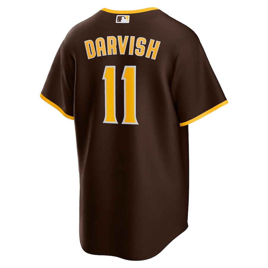 Yu Darvish San Diego Padres Nike Alternate Replica Player Jersey - Brown