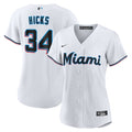 Liam Hicks Miami Marlins Nike Women's Home Replica Jersey - White