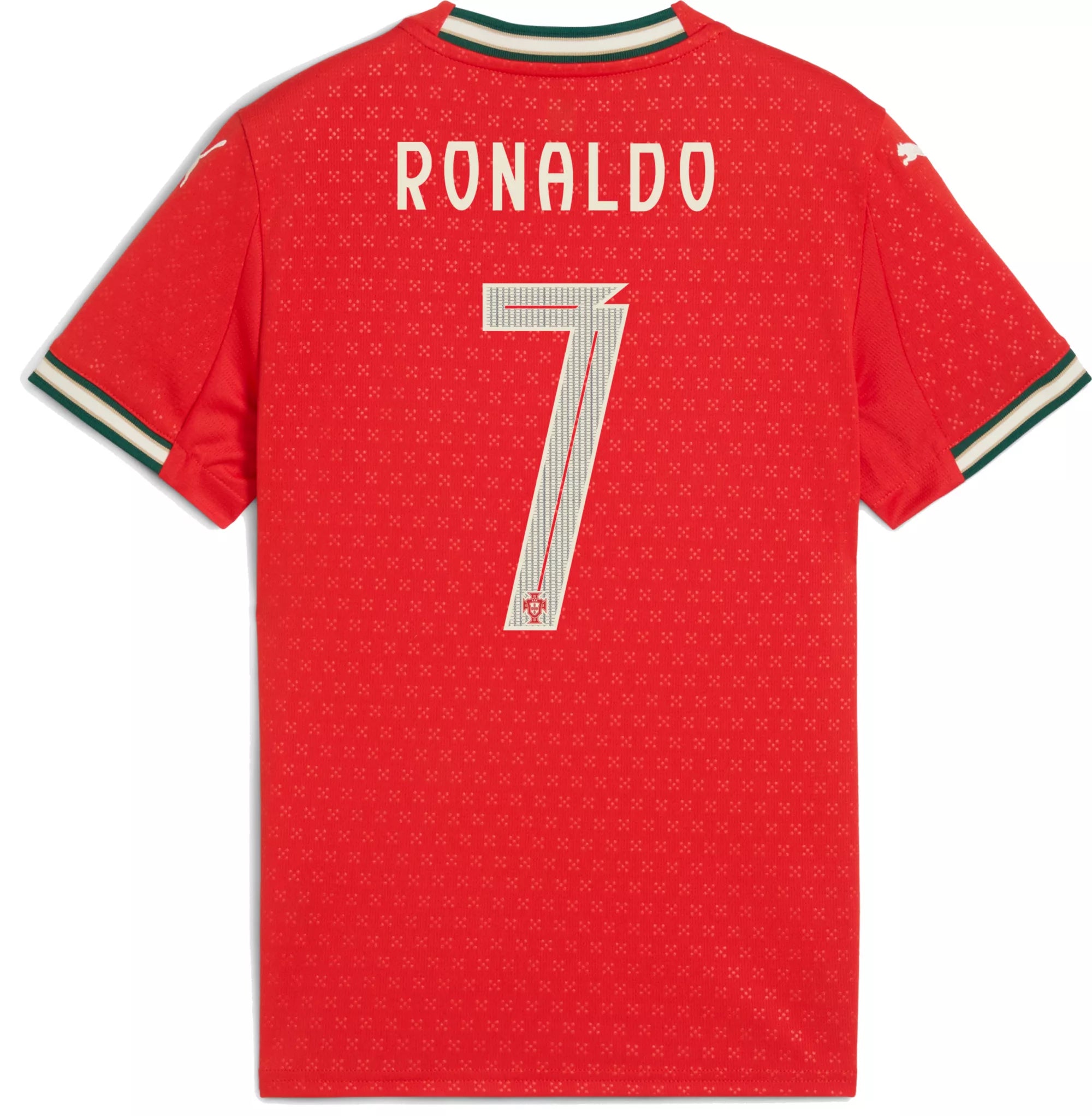 2025 PUMA Cristiano Ronaldo Portugal Youth Home Authentic Jersey