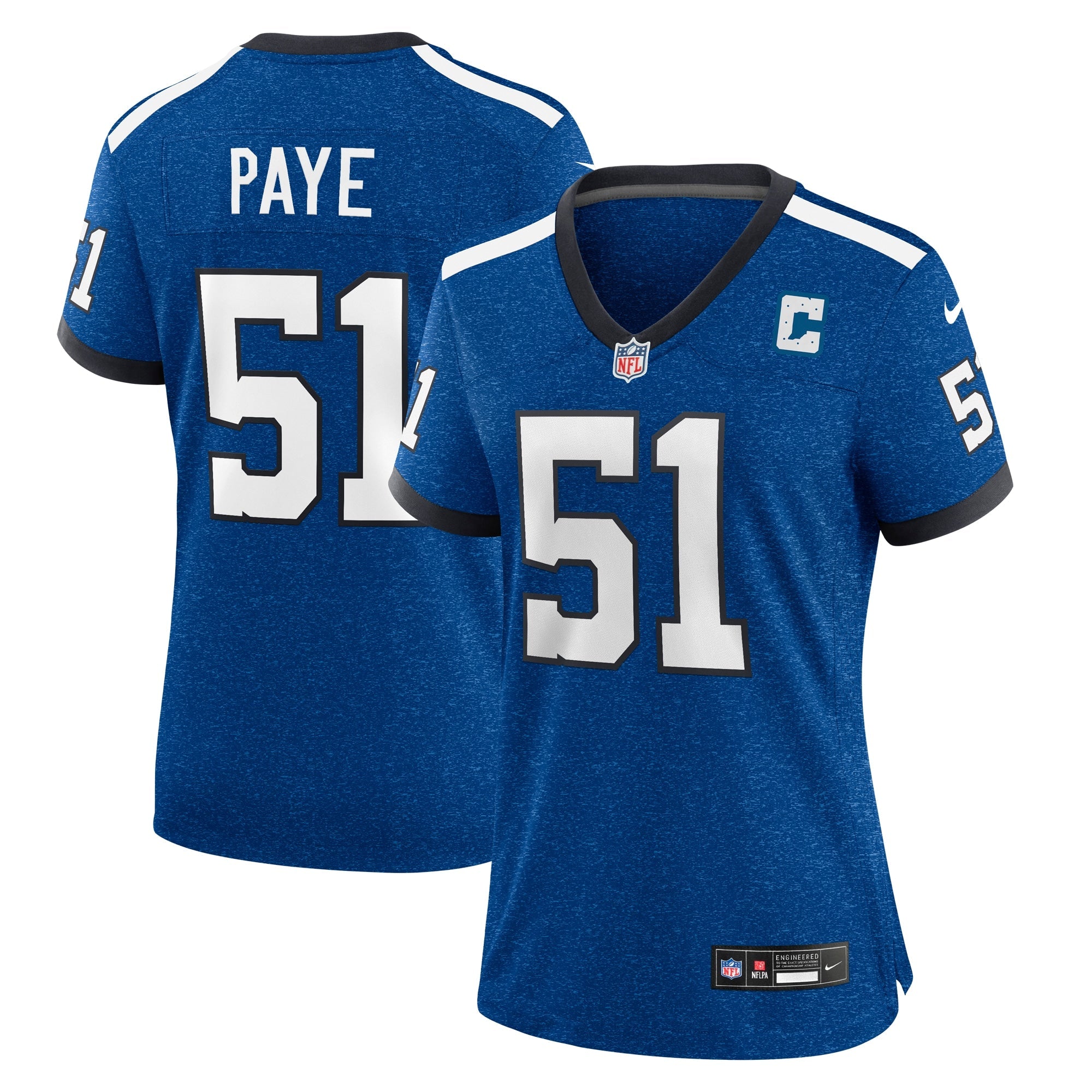 Kwity Paye Indianapolis Colts Nike Women's Game Jersey - Royal/Blue