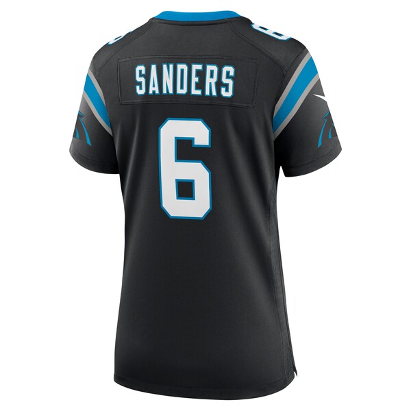 Miles Sanders Carolina Panthers Nike Women's Team Game Jersey - Black/Blue