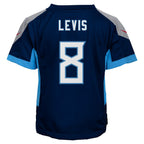 Will Levis Tennessee Titans Nike Toddler Game Jersey - Navy/Light Blue