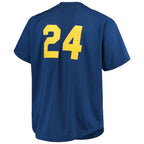 Ken Griffey Jr. Seattle Mariners Big & Tall Cooperstown Collection Mesh Batting Practice Jersey - Royal