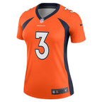 Russell Wilson Denver Broncos Nike Women's Alternate Legend Jersey - Orange