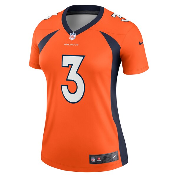 Russell Wilson Denver Broncos Nike Women's Alternate Legend Jersey - Orange
