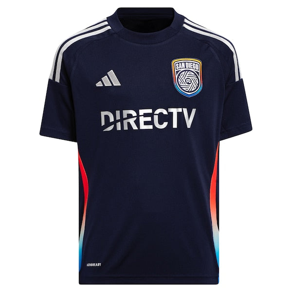 San Diego FC adidas Youth 2025 State of Flow Replica Jersey - Navy