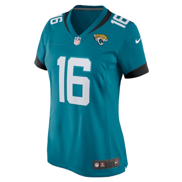 Trevor Lawrence Jacksonville Jaguars Nike Women's Game Jersey - Teal/White